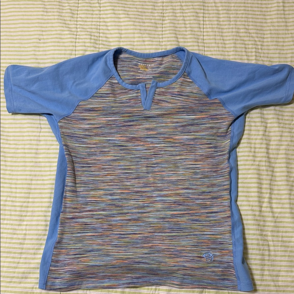 Mountain Hardwear women’s Blue Multicolor  Tee